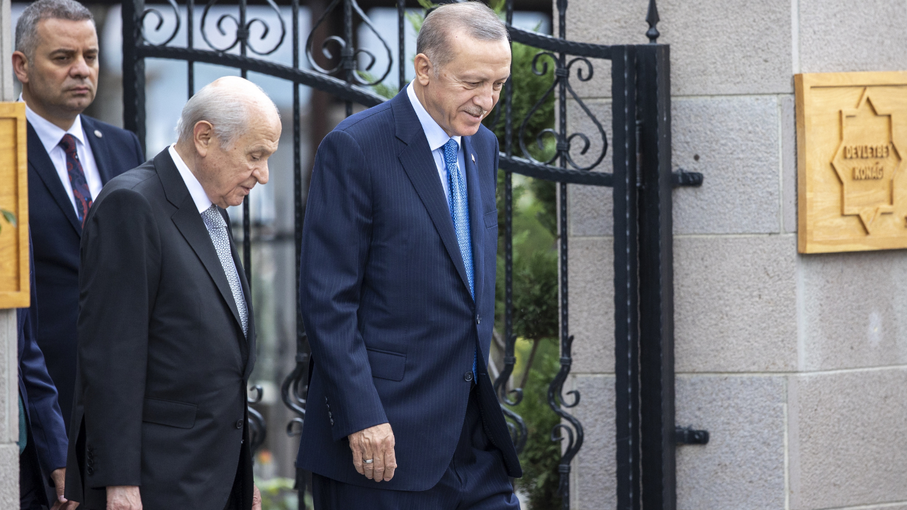 Cumhurbaşkanı Erdoğan’dan Bahçeli’ye ziyareti