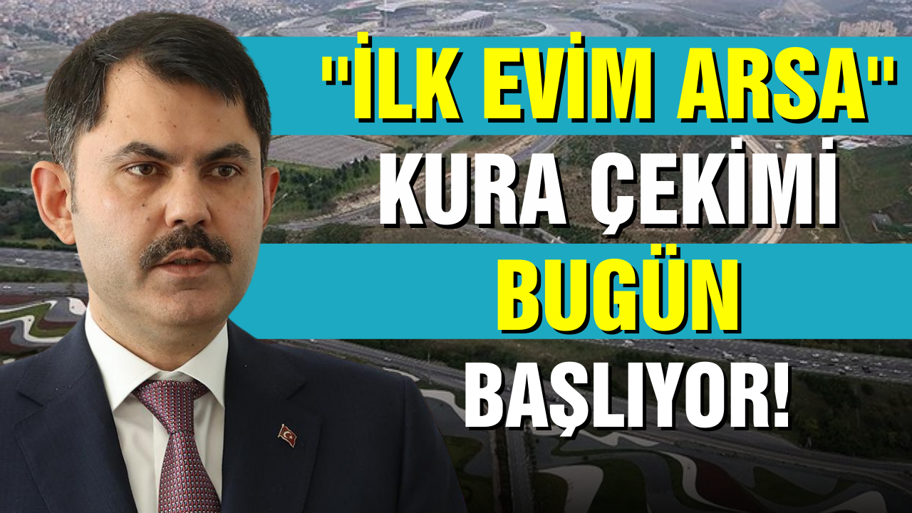 ''İlk Evim Arsa'' projesinde kura çekimi başlıyor!