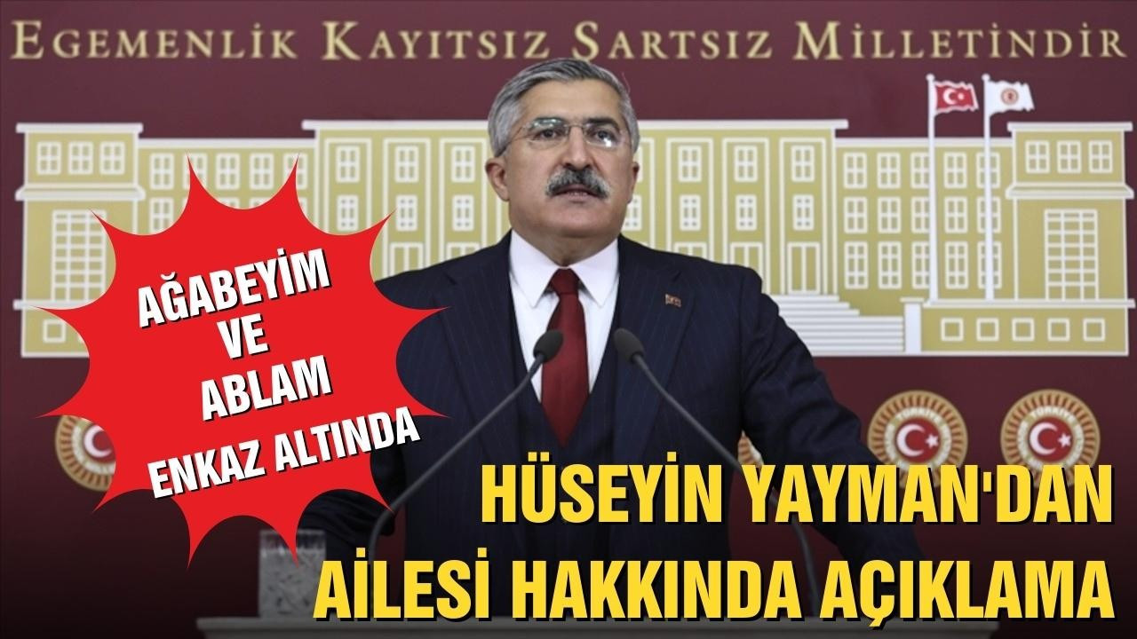 AK Parti Hatay Milletvekili Yayman'dan açıklama