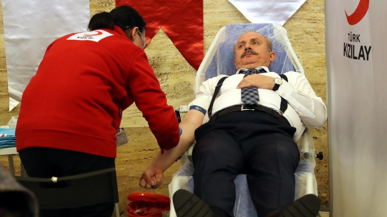 Şentop, Meclis’te kan bağışı kampanyası başlattı!