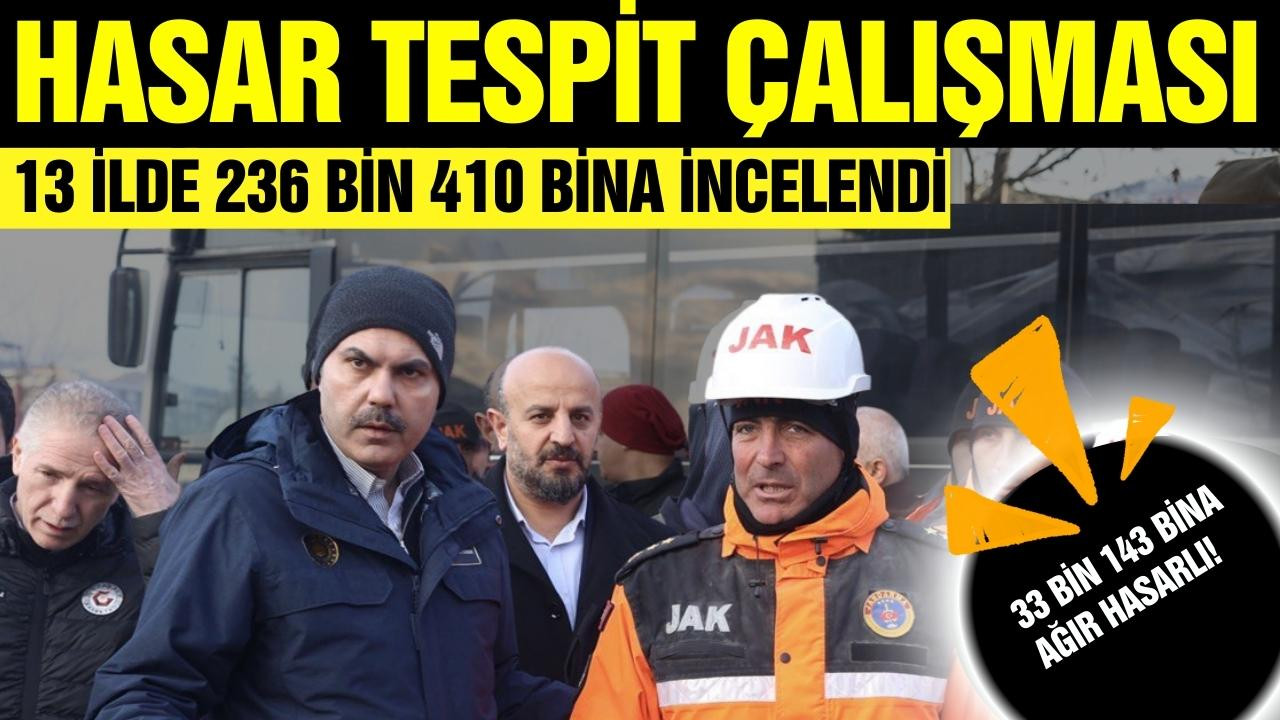 İl il verilen hasar tespit raporları!