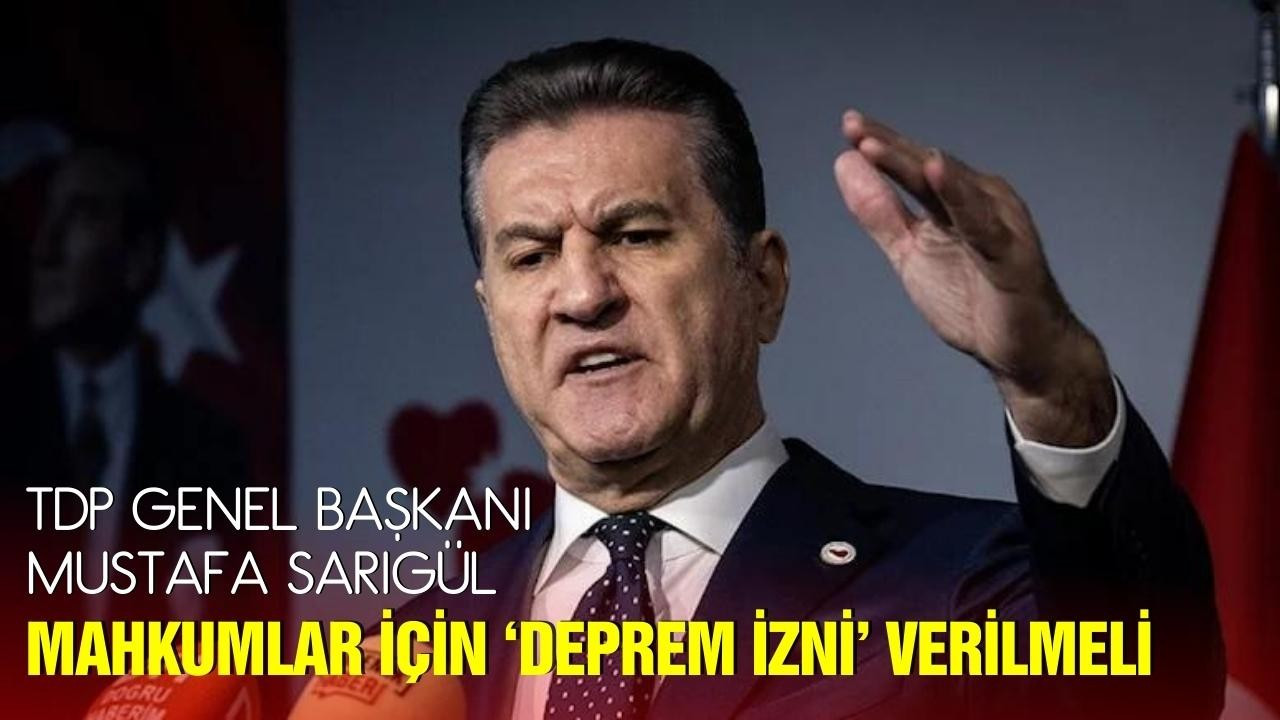 Sarıgül "deprem izni" istedi