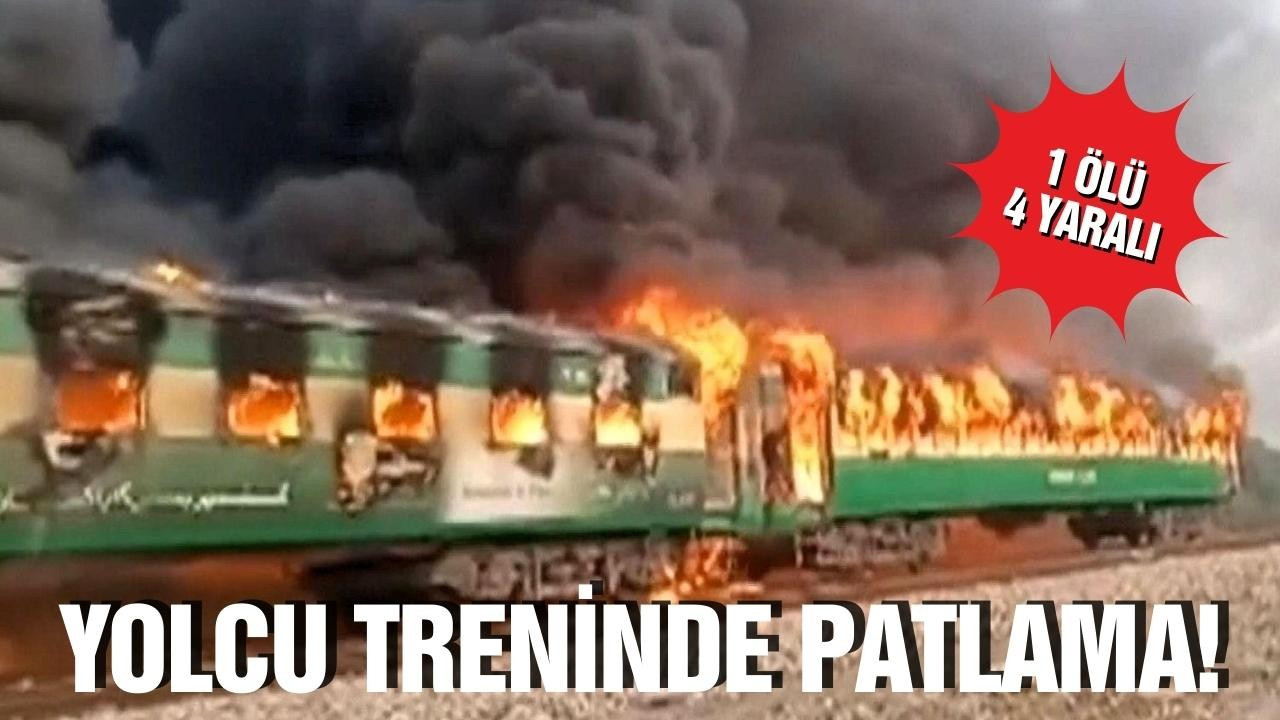 Yolcu treninde patlama