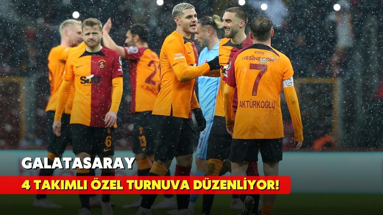 Galatasaray 4 takımlı özel turnuva düzenliyor!