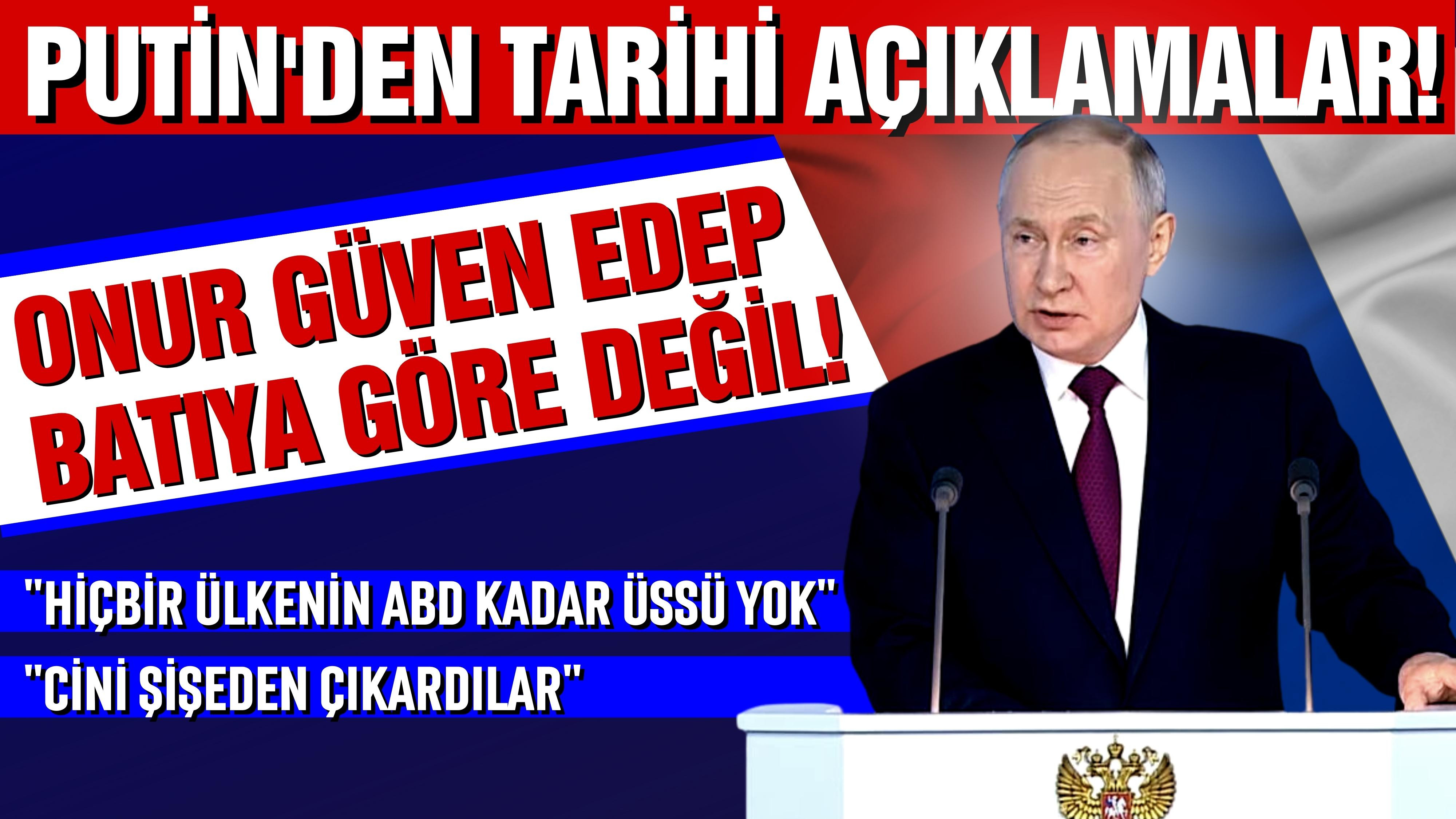 Putin sessizliğini bozdu