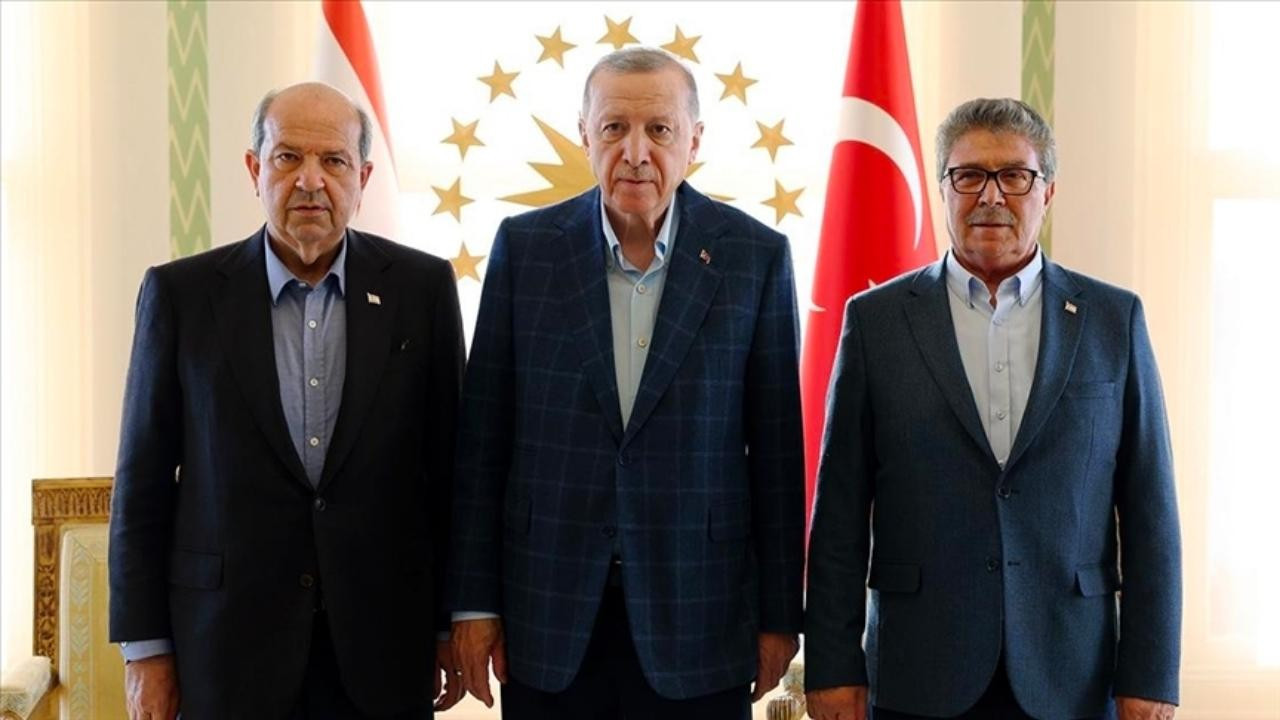 Cumhurbaşkanı Erdoğan, Tatar ve Üstel ile görüştü