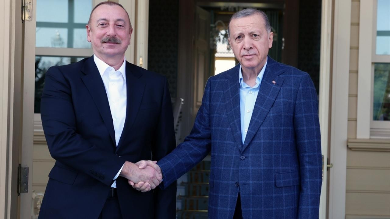 Cumhurbaşkanı Erdoğan, Aliyev'i kabul etti