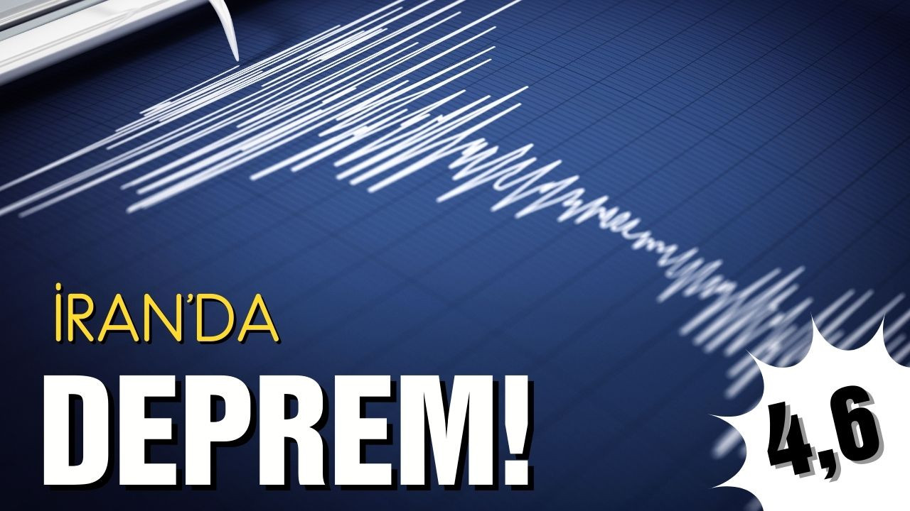 İran'da deprem!