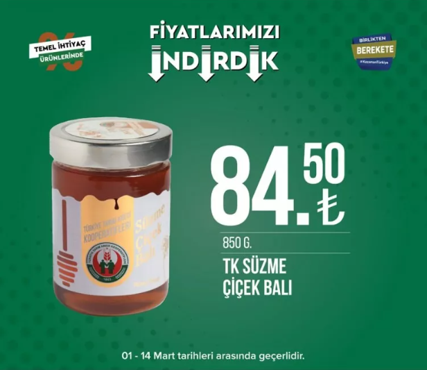 Tarım Kredi Kooperatifi Market, birçok üründe indirime gitti - Sayfa 4