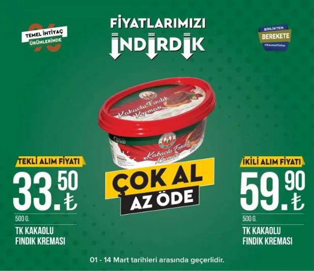 Tarım Kredi Kooperatifi Market, birçok üründe indirime gitti - Sayfa 9