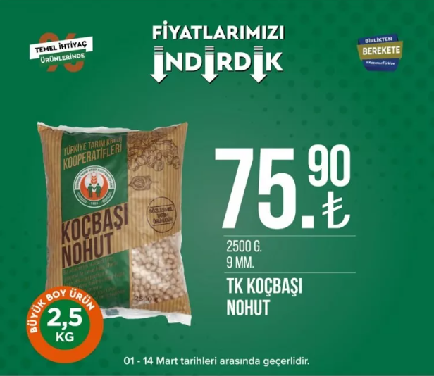 Tarım Kredi Kooperatifi Market, birçok üründe indirime gitti - Sayfa 14