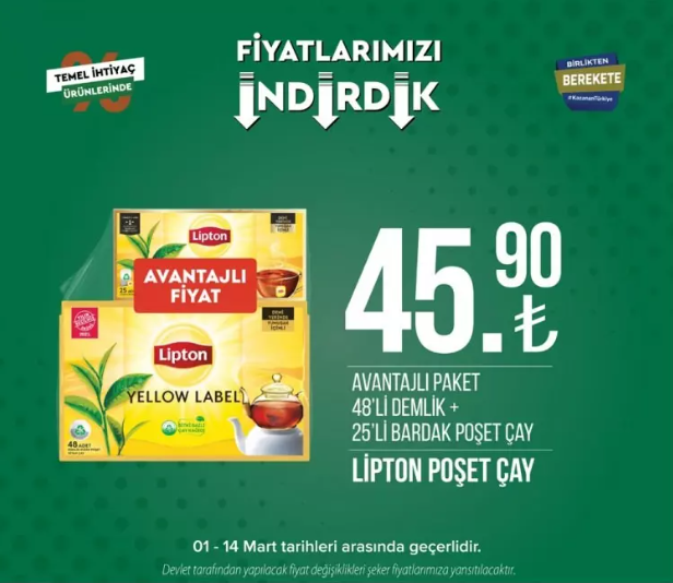 Tarım Kredi Kooperatifi Market, birçok üründe indirime gitti - Sayfa 15