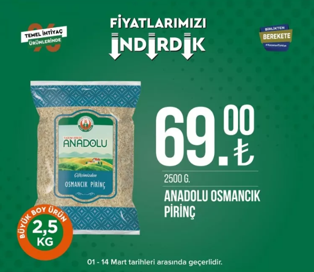 Tarım Kredi Kooperatifi Market, birçok üründe indirime gitti - Sayfa 17