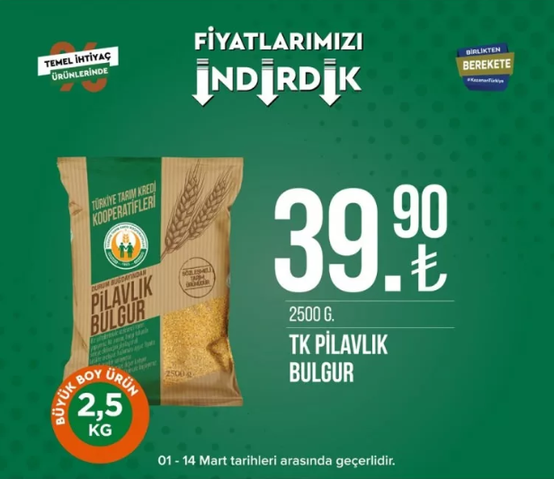 Tarım Kredi Kooperatifi Market, birçok üründe indirime gitti - Sayfa 19