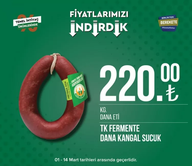 Tarım Kredi Kooperatifi Market, birçok üründe indirime gitti - Sayfa 23