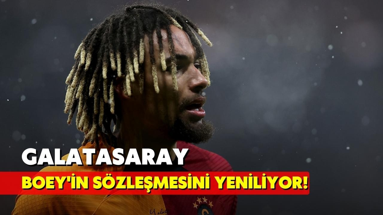 Galatasaray, Sacha Boey'in sözleşmesini yeniliyor!