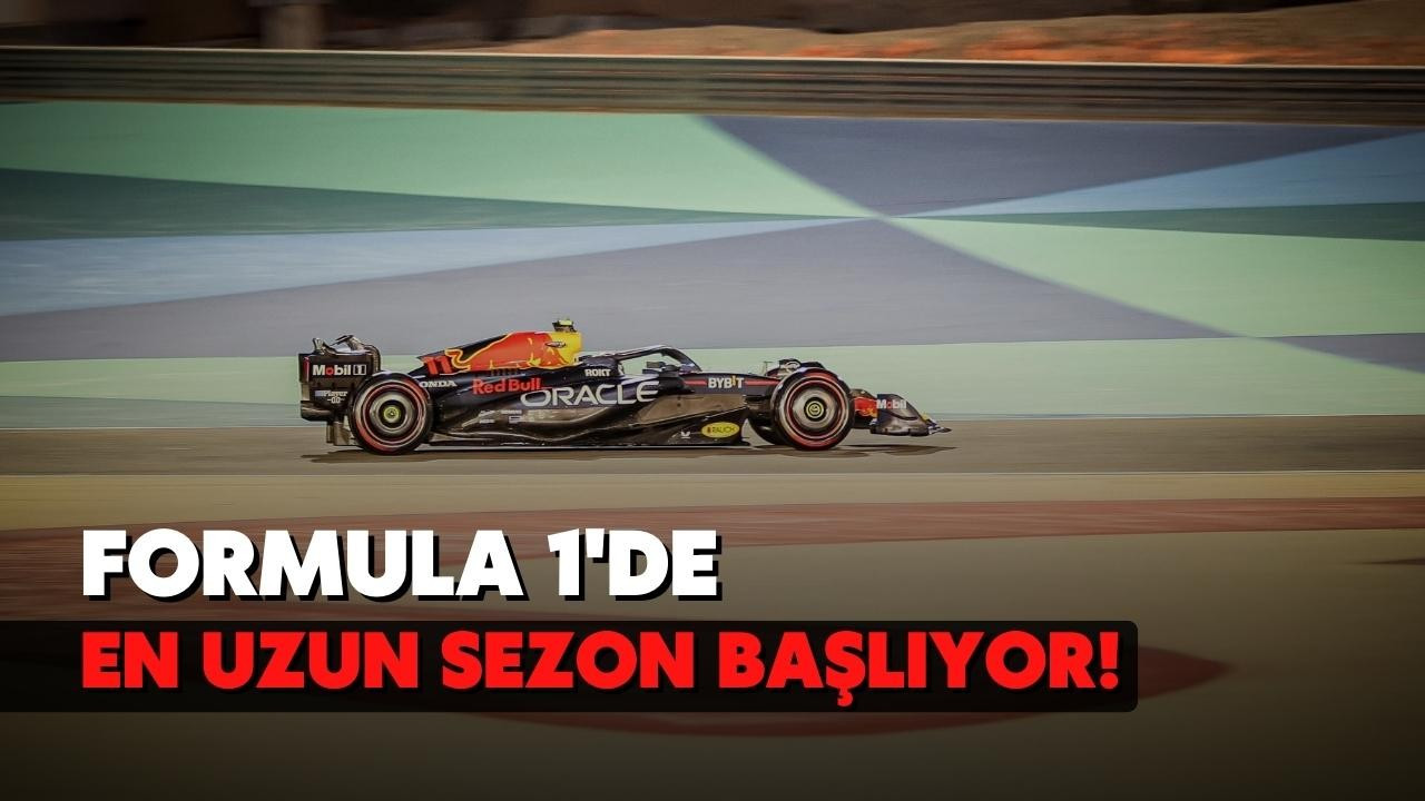 En uzun Formula 1 sezonu başlıyor!