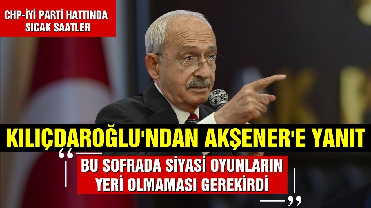 Kılıçdaroğlu: Sofra büyümek zorunda!