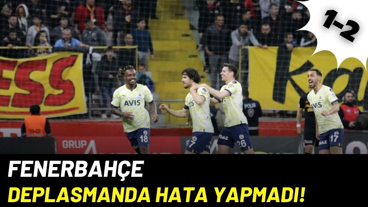 Fenerbahçe deplasmanda hata yapmadı!