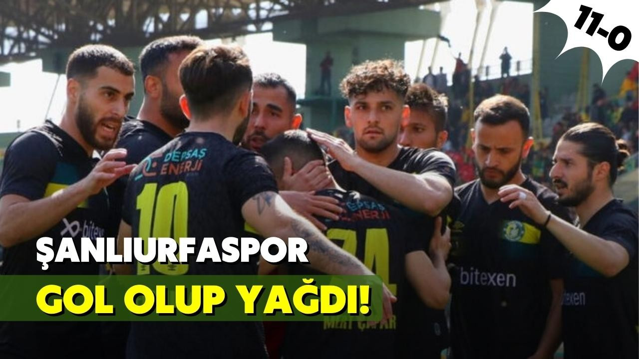 TFF 2. Lig'de inanılmaz skor! Maç 11-0 sona erdi