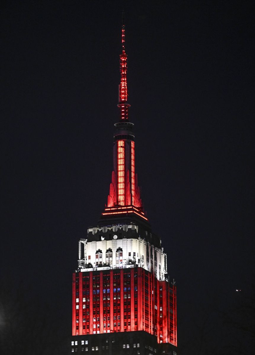 Empire State Binası Türk Bayrağı renkleriyle ışıklandırıldı - Sayfa 2