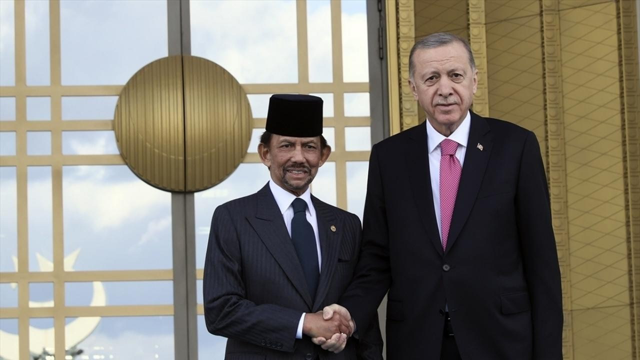 Brunei Sultanı Ankara'da!
