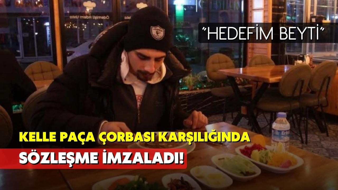 Sınırsız kelle paça karşılığında anlaşma!