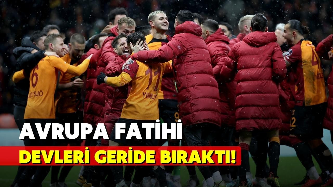 Cimbom'un Avrupa'da rakibi yok! En iyisi oldular
