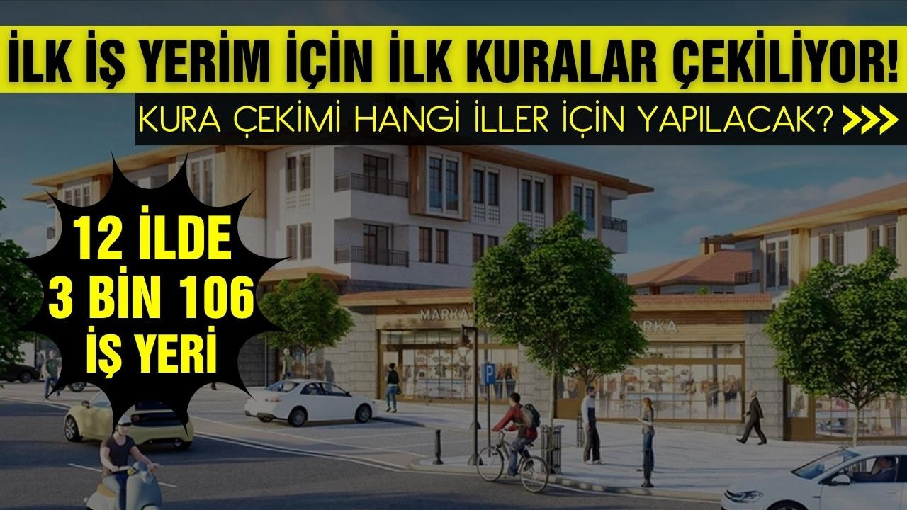İlk İş Yerim projesi için ilk kura çekimi!