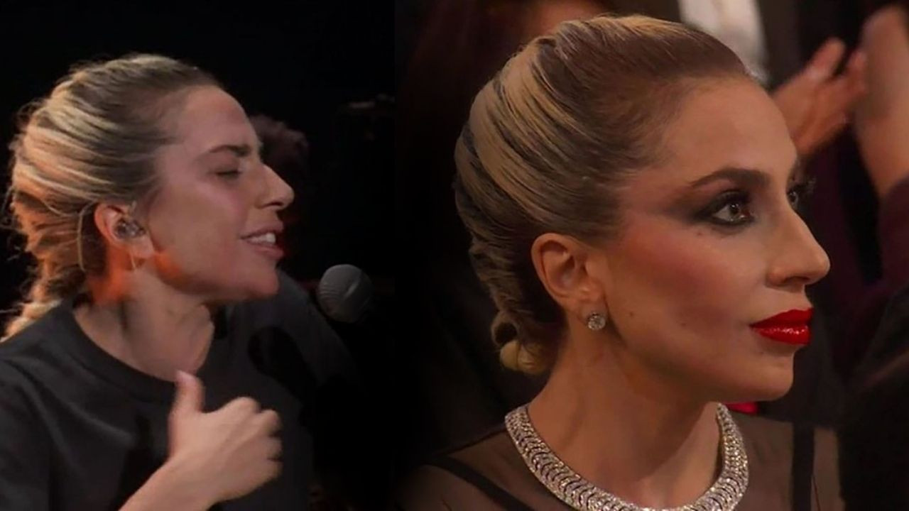 Lady Gaga'nın Oscar törenindeki değişimi