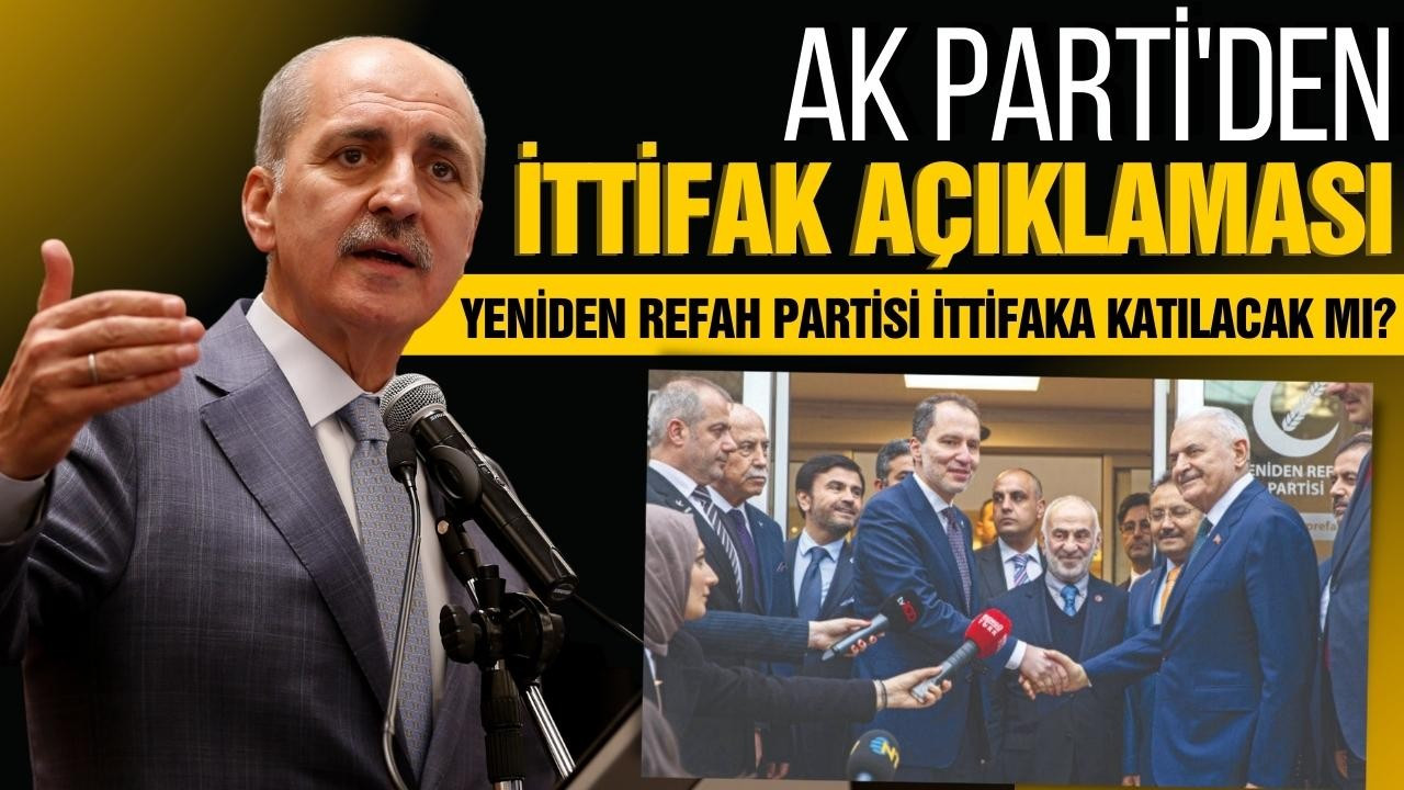 AK Parti'den Yeniden Refah Partisi açıklaması
