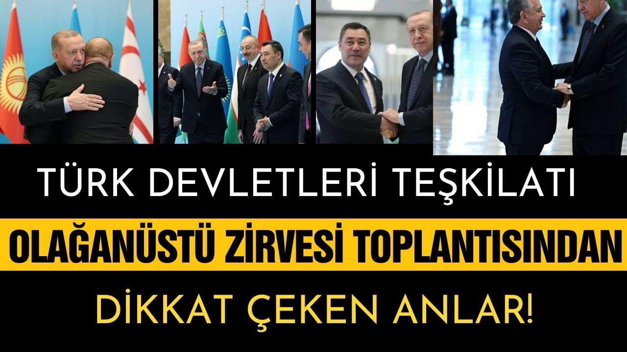 TDT Olağanüstü Zirvesinden dikkat çeken anlar