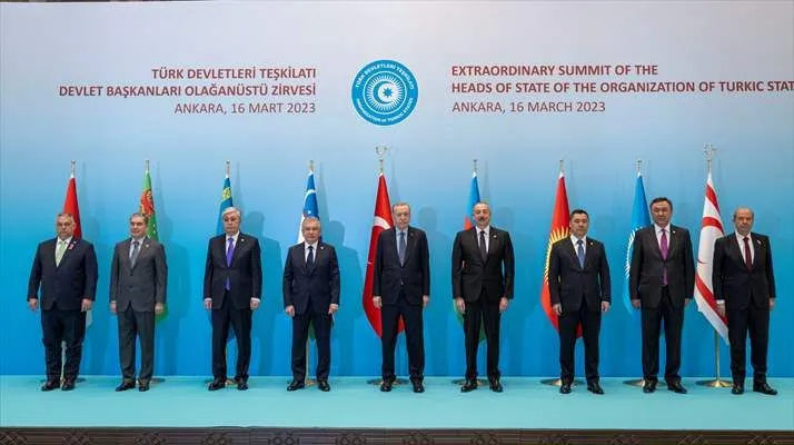 Türk Devletleri Teşkilatı Olağanüstü Zirvesinden dikkat çeken anlar