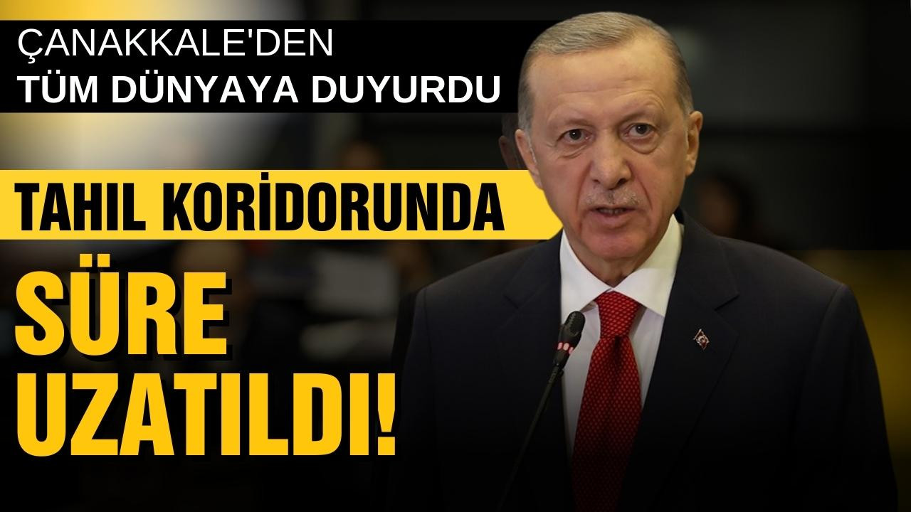 Cumhurbaşkanı Erdoğan' duyurdu!