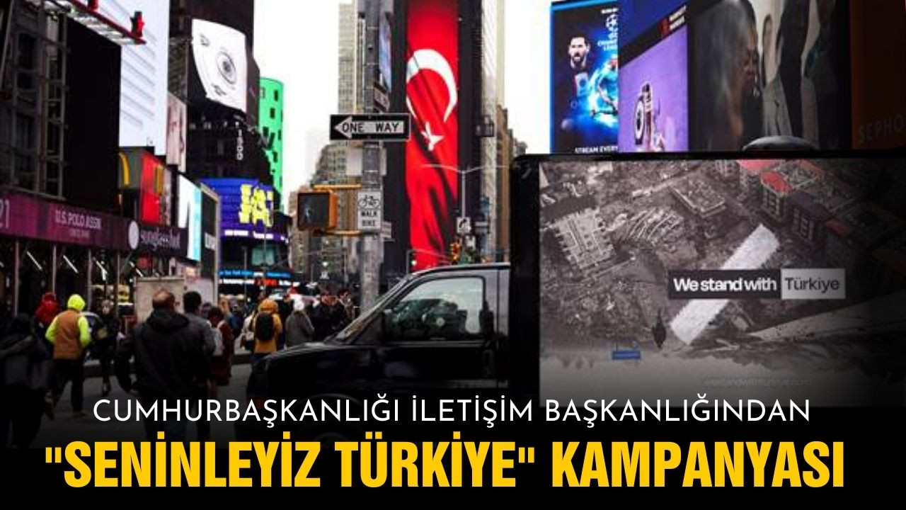 "Seninleyiz Türkiye" kampanyası