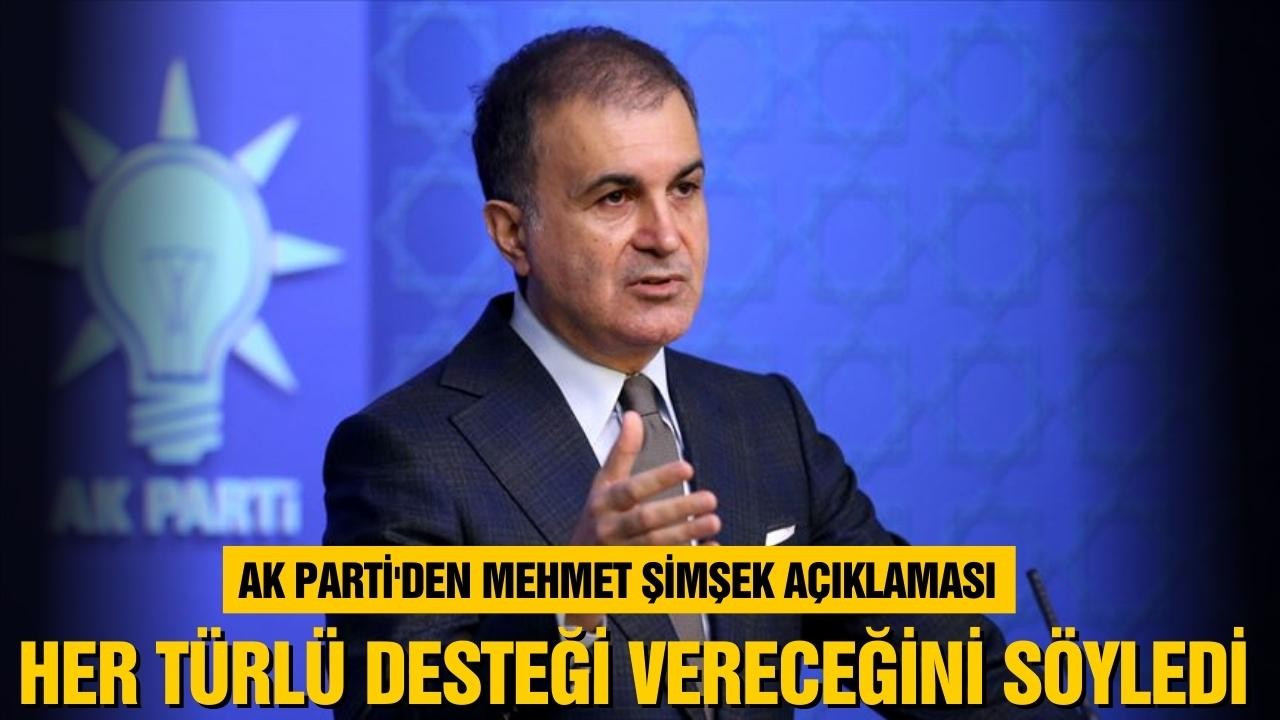 AK Parti'den Mehmet Şimşek açıklaması!