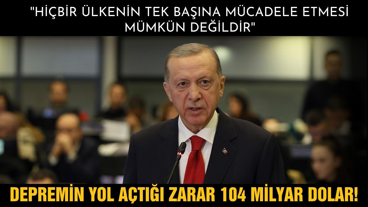 Erdoğan depremin yol açtığı zararı açıkladı