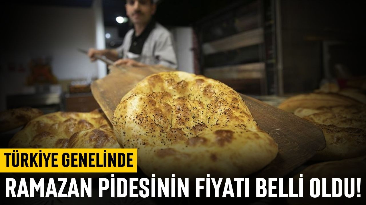 Ramazan pidesinin fiyatı belli oldu!