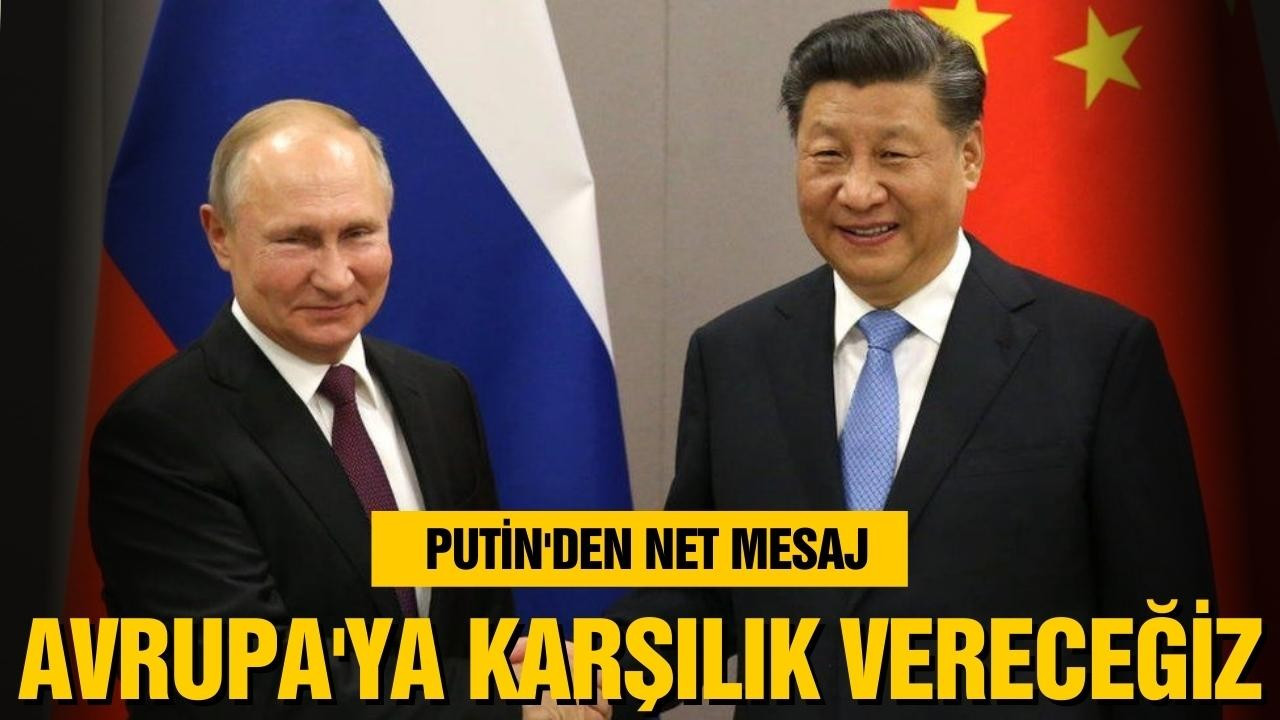 Putin'den net mesaj! Karşılık vereceğiz!