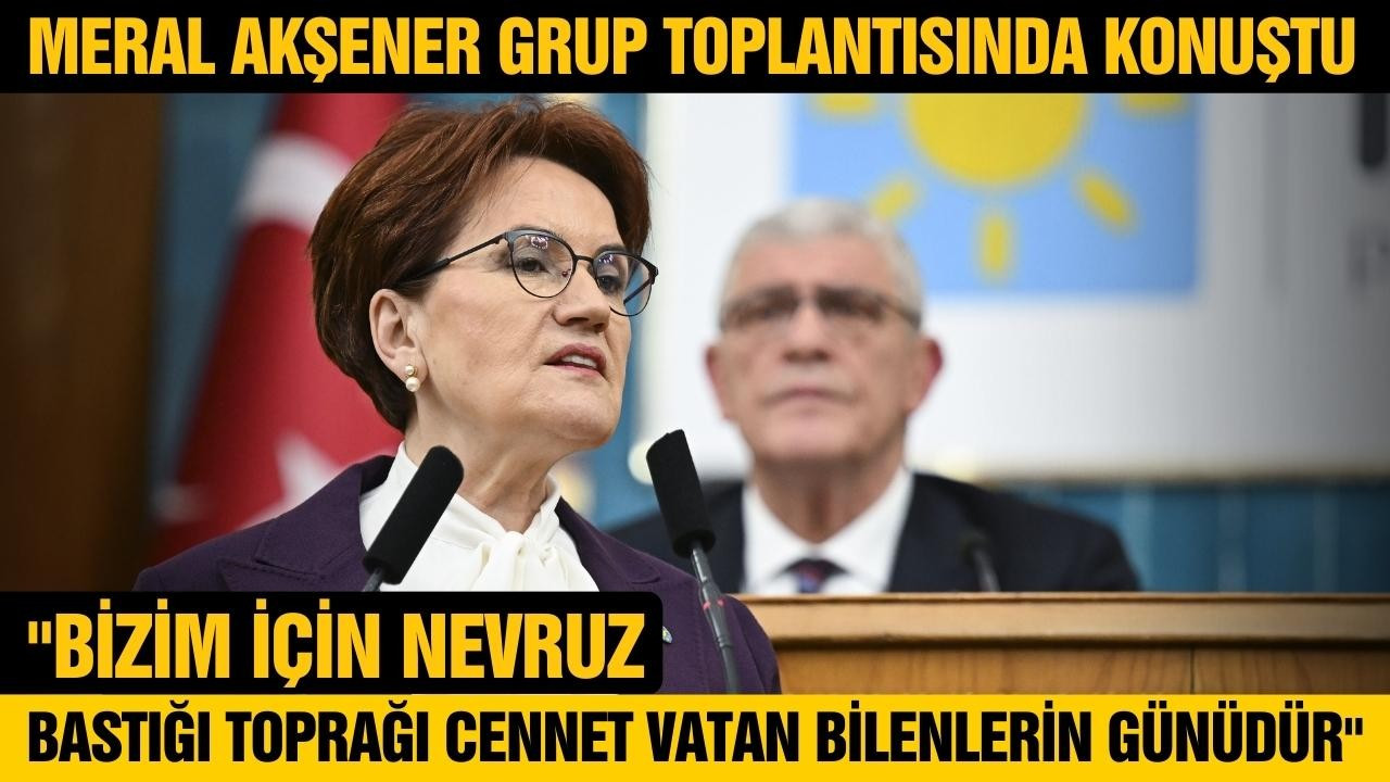 Meral Akşener açıklamalarda bulundu!