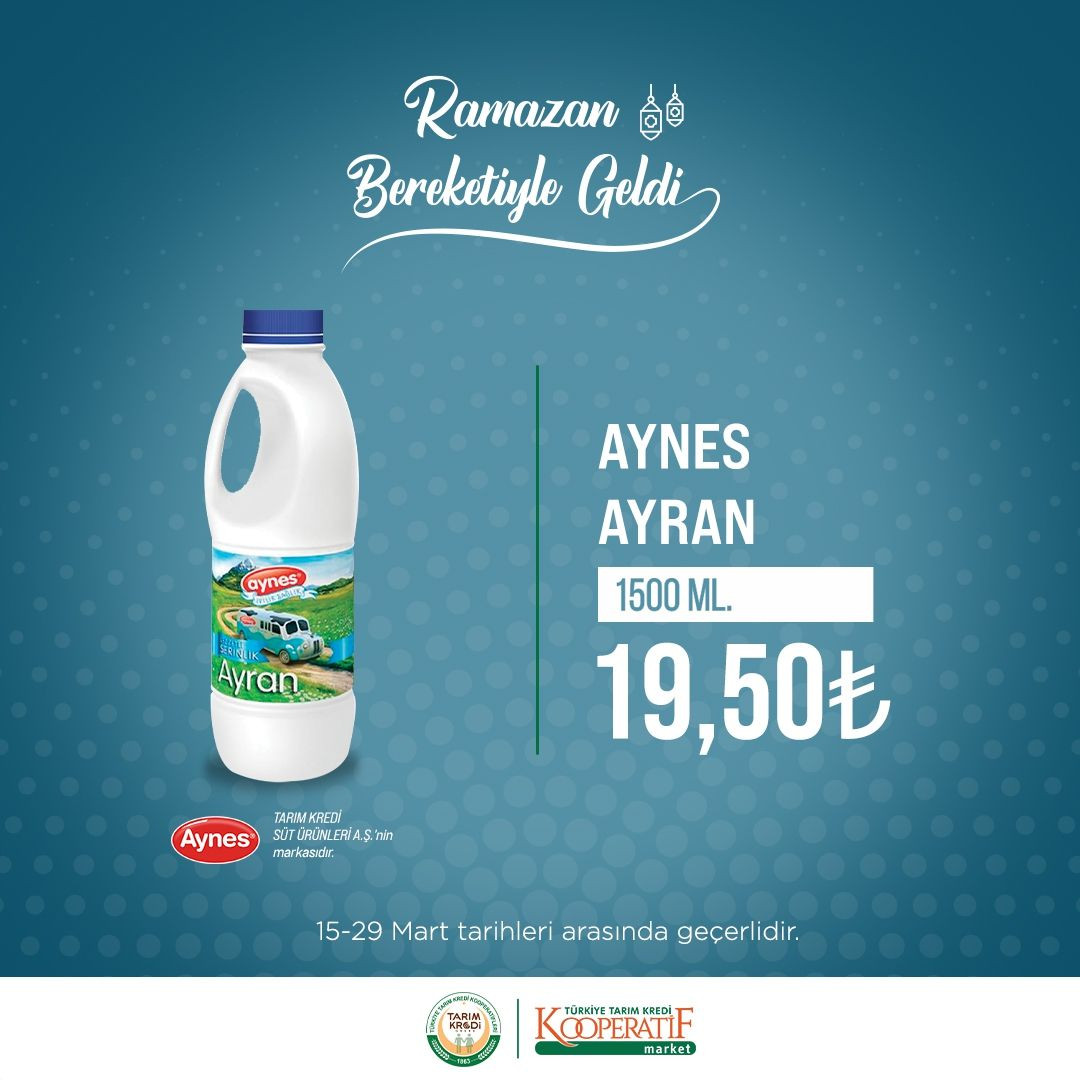 Tarım Kredi Kooperatif marketlerinde Ramazan indirimi! - Sayfa 5