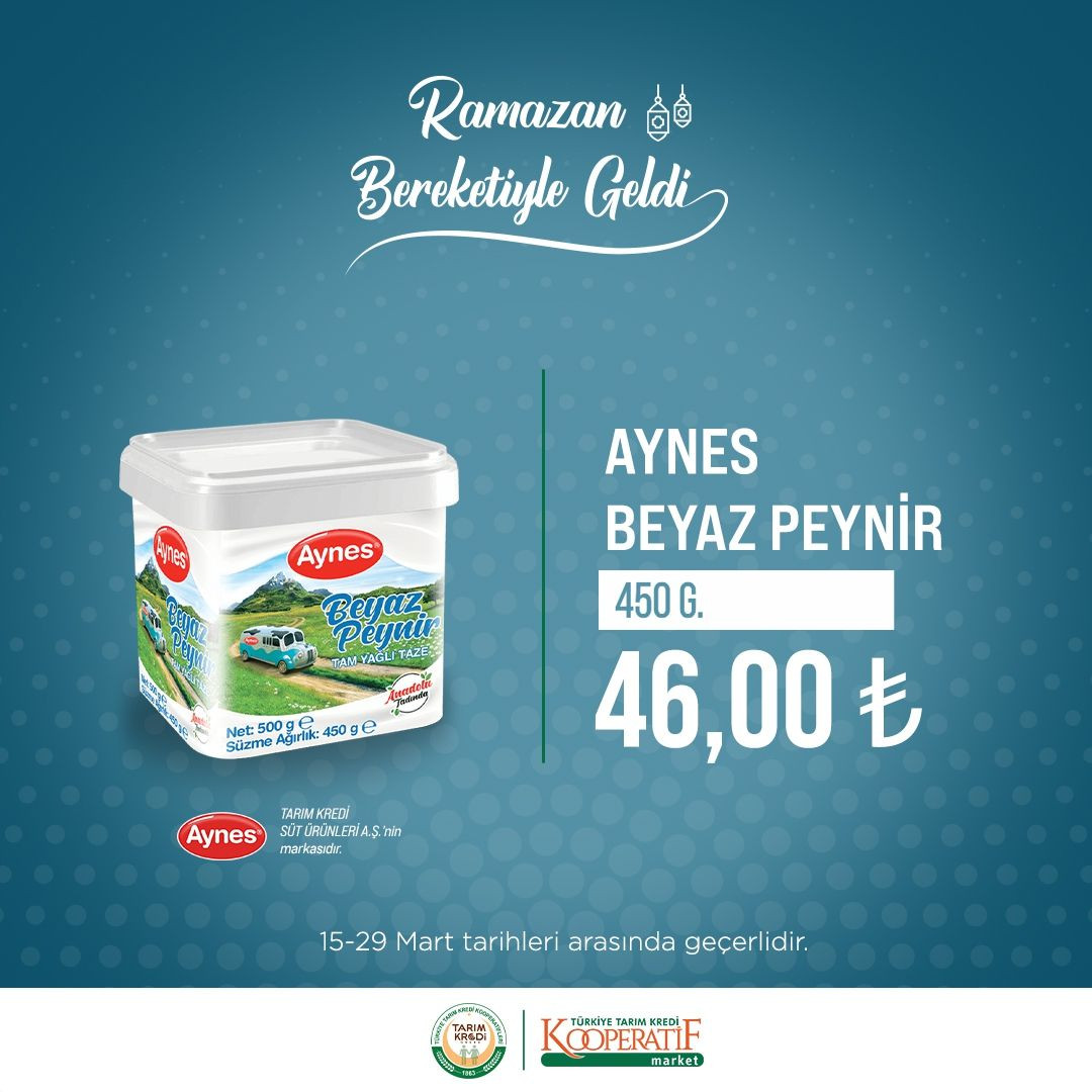 Tarım Kredi Kooperatif marketlerinde Ramazan indirimi! - Sayfa 7