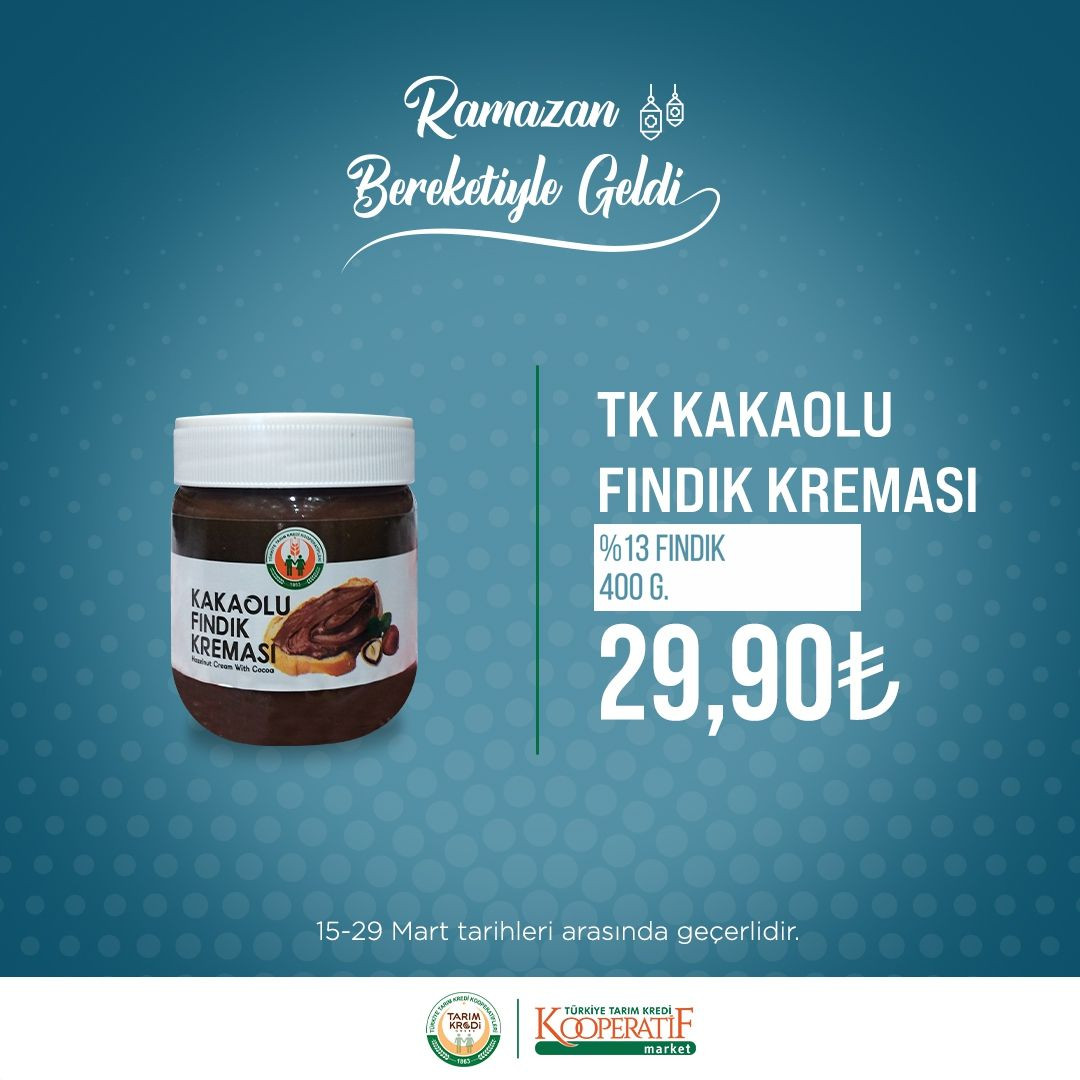 Tarım Kredi Kooperatif marketlerinde Ramazan indirimi! - Sayfa 16