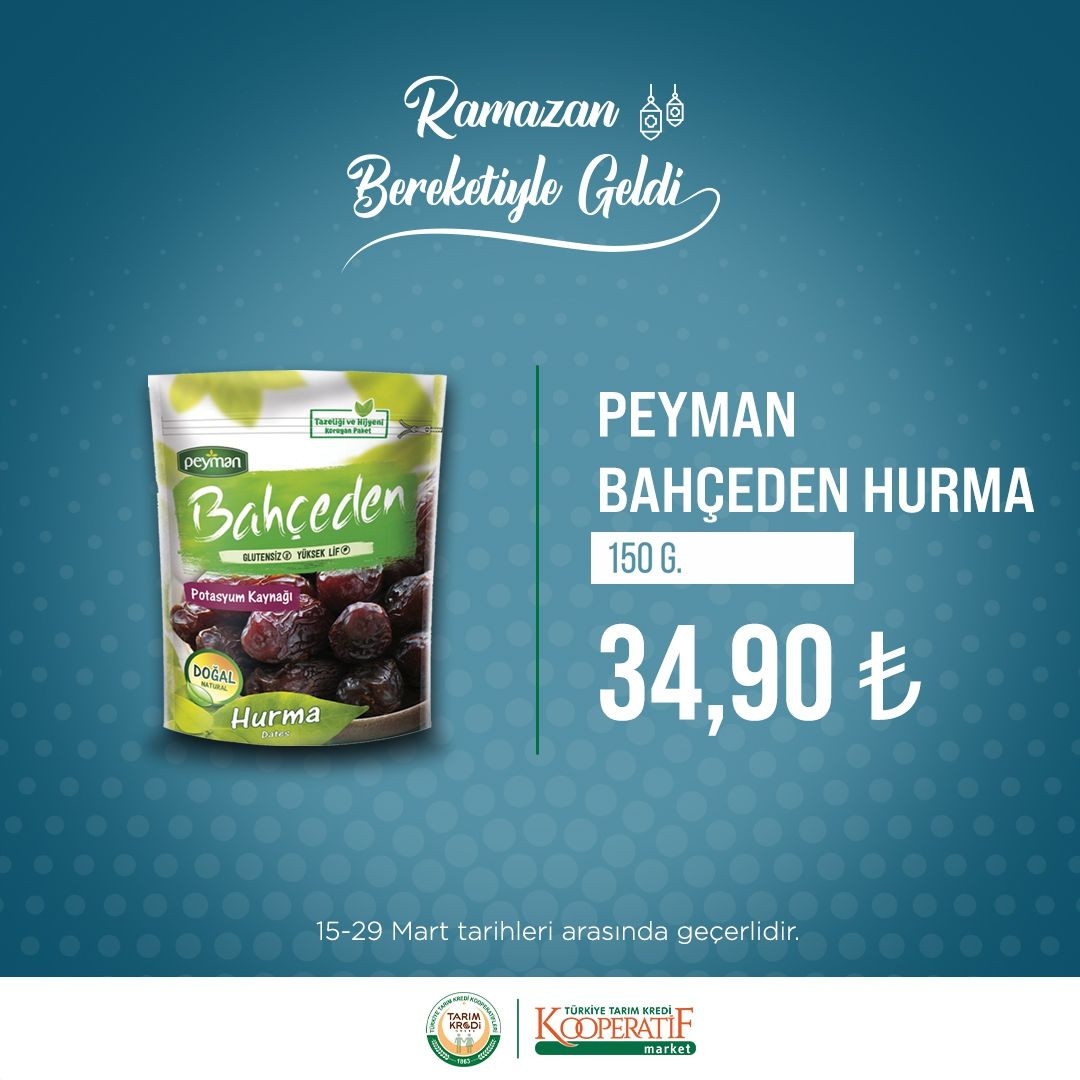 Tarım Kredi Kooperatif marketlerinde Ramazan indirimi! - Sayfa 23