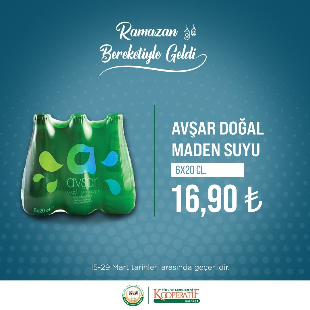 Tarım Kredi Kooperatif marketlerinde Ramazan indirimi! - Sayfa 39