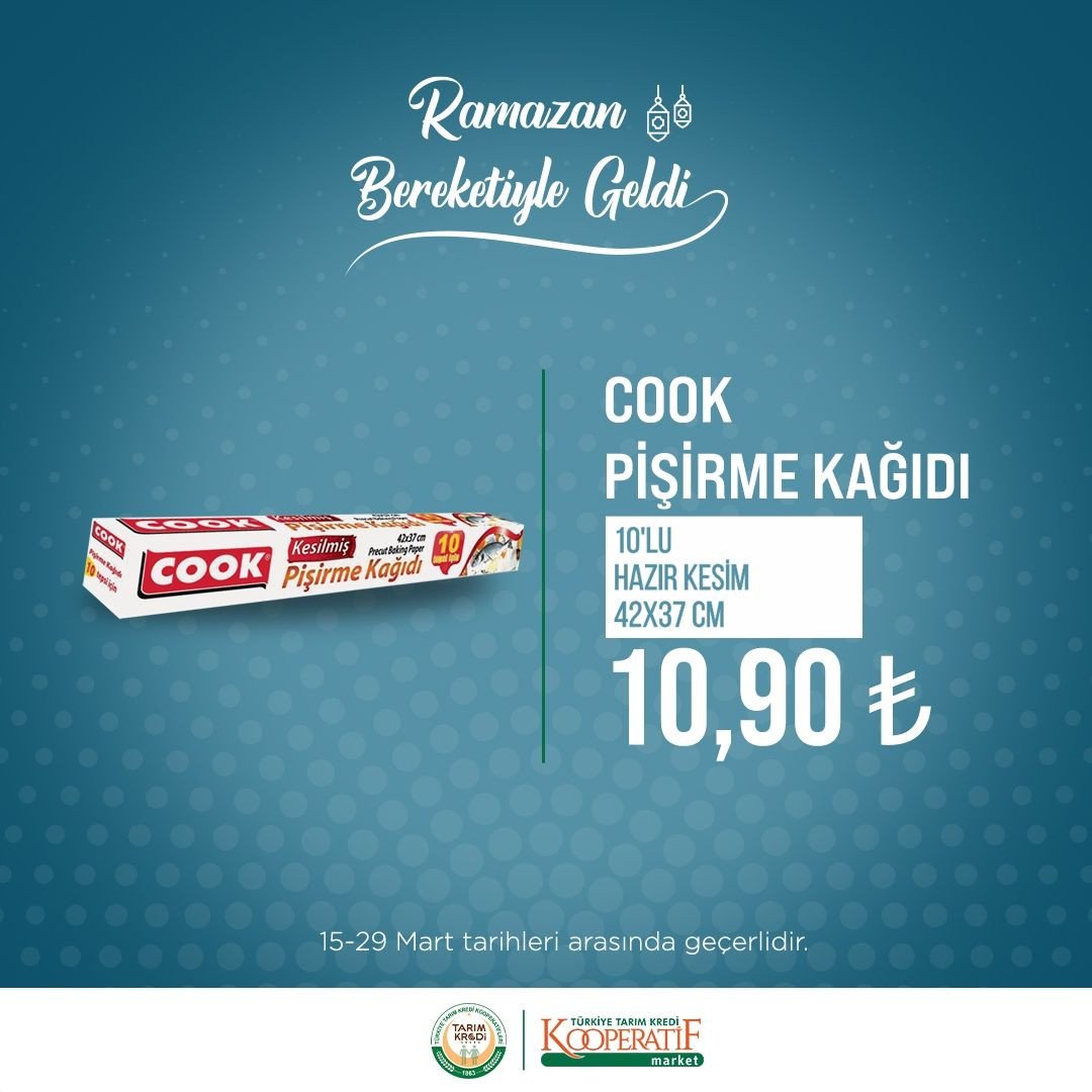 Tarım Kredi Kooperatif marketlerinde Ramazan indirimi! - Sayfa 50