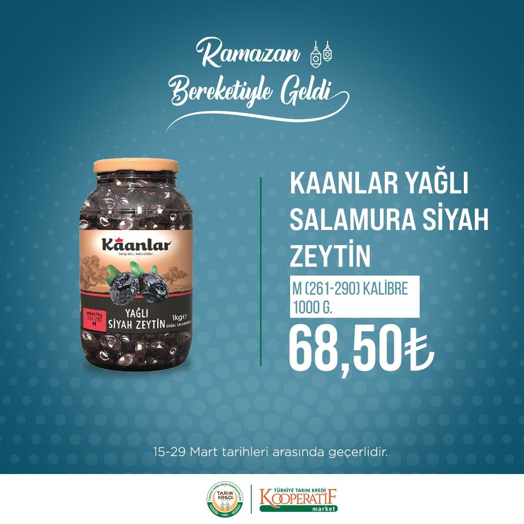 Tarım Kredi Kooperatif marketlerinde Ramazan indirimi! - Sayfa 53