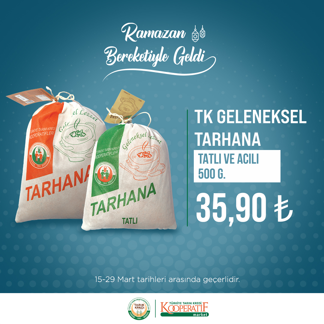 Tarım Kredi Kooperatif marketlerinde Ramazan indirimi! - Sayfa 58