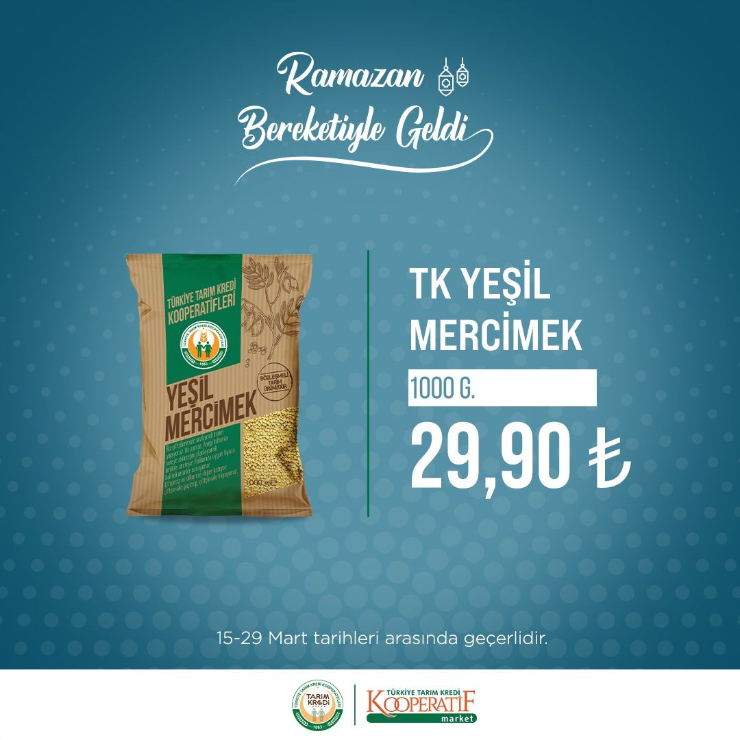 Tarım Kredi Kooperatif marketlerinde Ramazan indirimi! - Sayfa 60