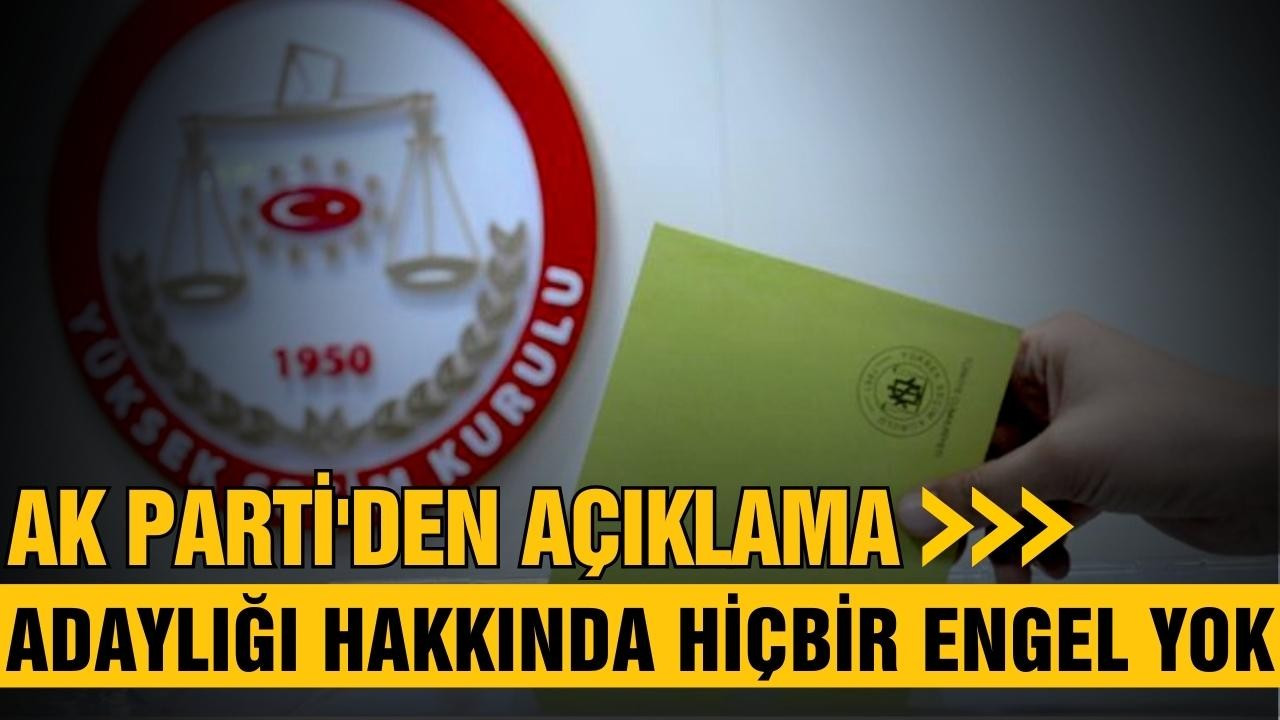Ömer Çelik'ten Erdoğan'ın adaylığına dair açıklama